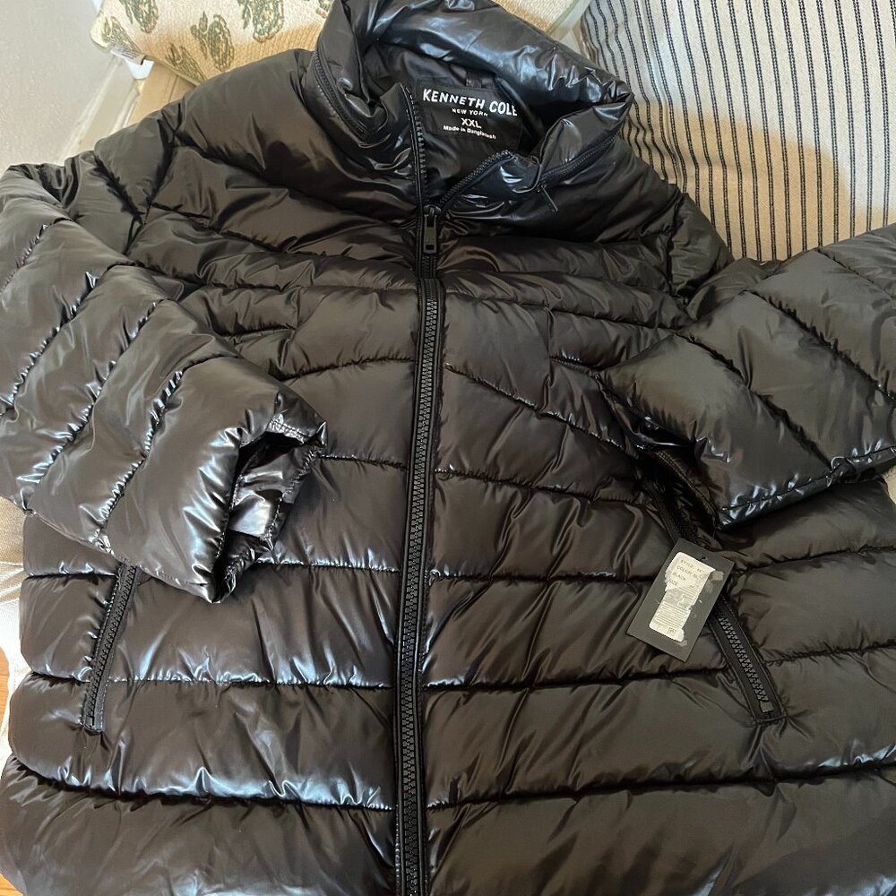 Kenneth Cole New York Men's Quilted Packable Puffer Jacket XXL